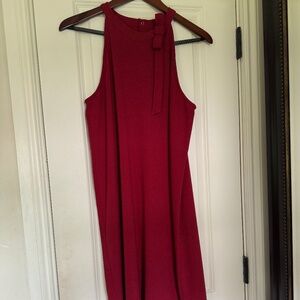 Mud Pie Bobbi Bow Dress Red Small NWT